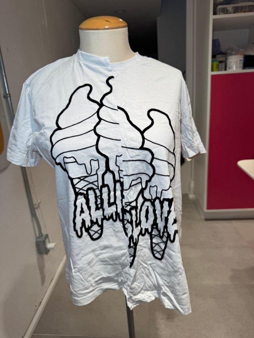 Stella McCartney White Jersey Graphic Tee 42